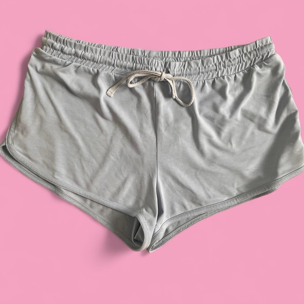Women's Blue Flowy Shorts